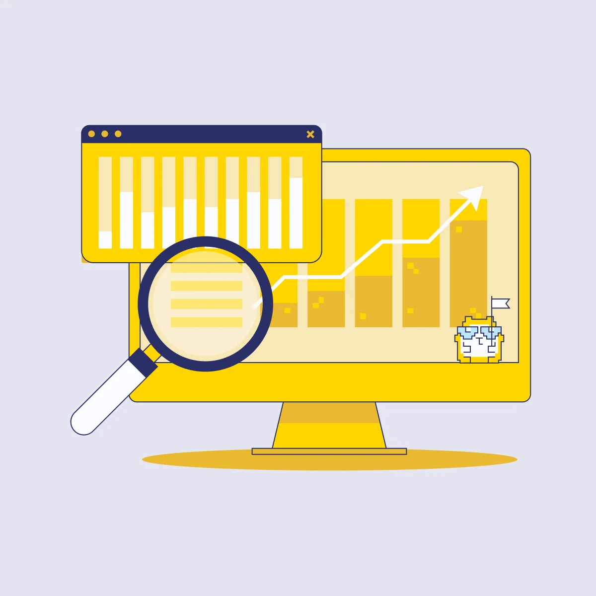 Análisis de campañas de paid media con datos y gráficos de rendimiento